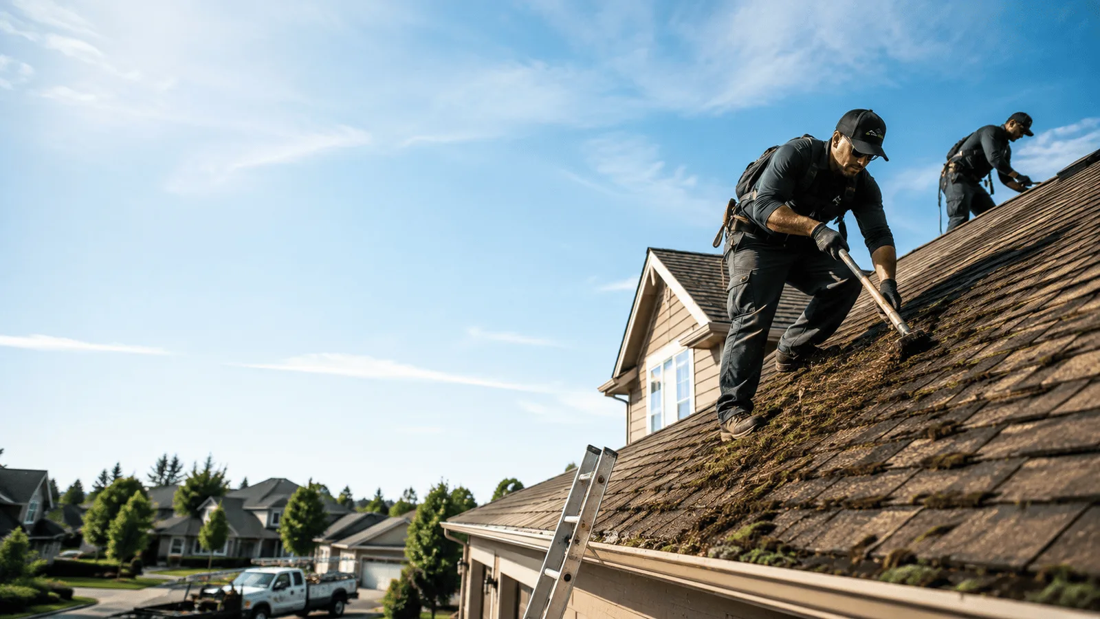 Roof Moss Removal in Walnut Creek, OH near me